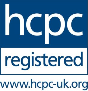 HCPC registered physiotherapist logo