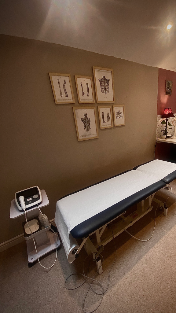 Physiotherapy treatment room